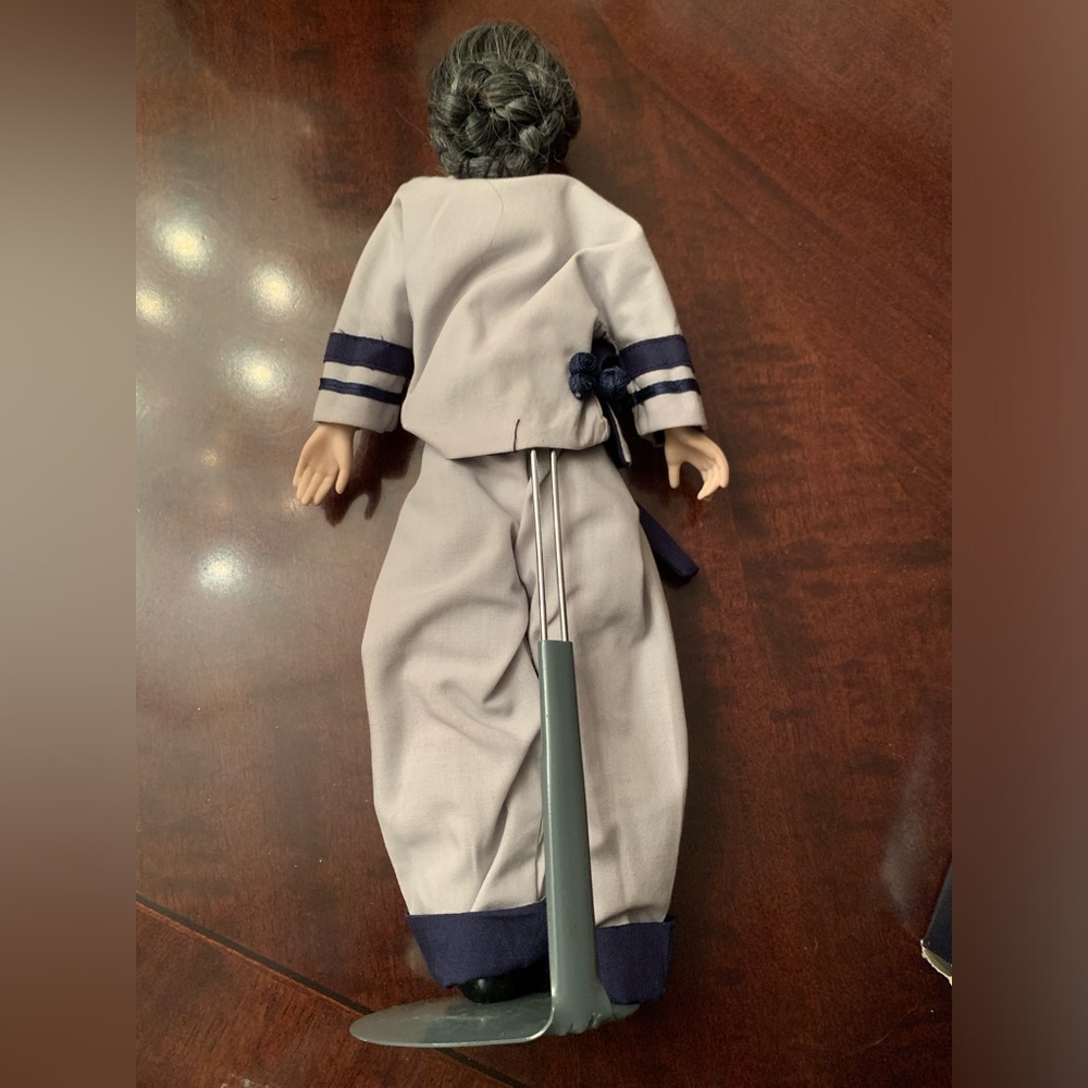 All God’s Children Collectibles Chinese Male Doll with stand in box. - Picture 3 of 8